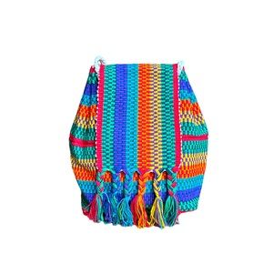 Indigenous Guarani Woven Boho Bag - Large